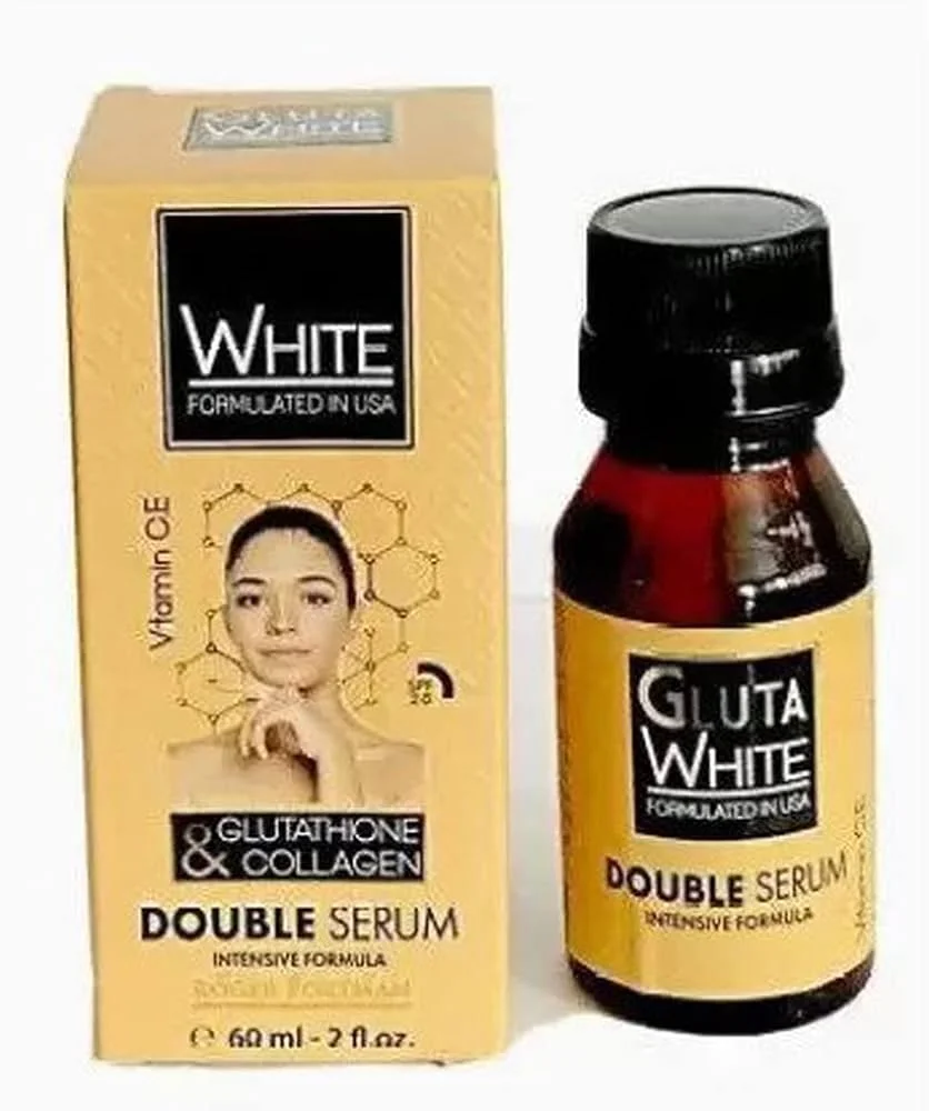 GLUTA WHITE Glutathione and Collagen - Double Serum - 60ml