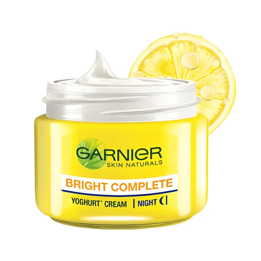 Garnier Bright Complete Vitamin C Serum Yought Night Cream 40g